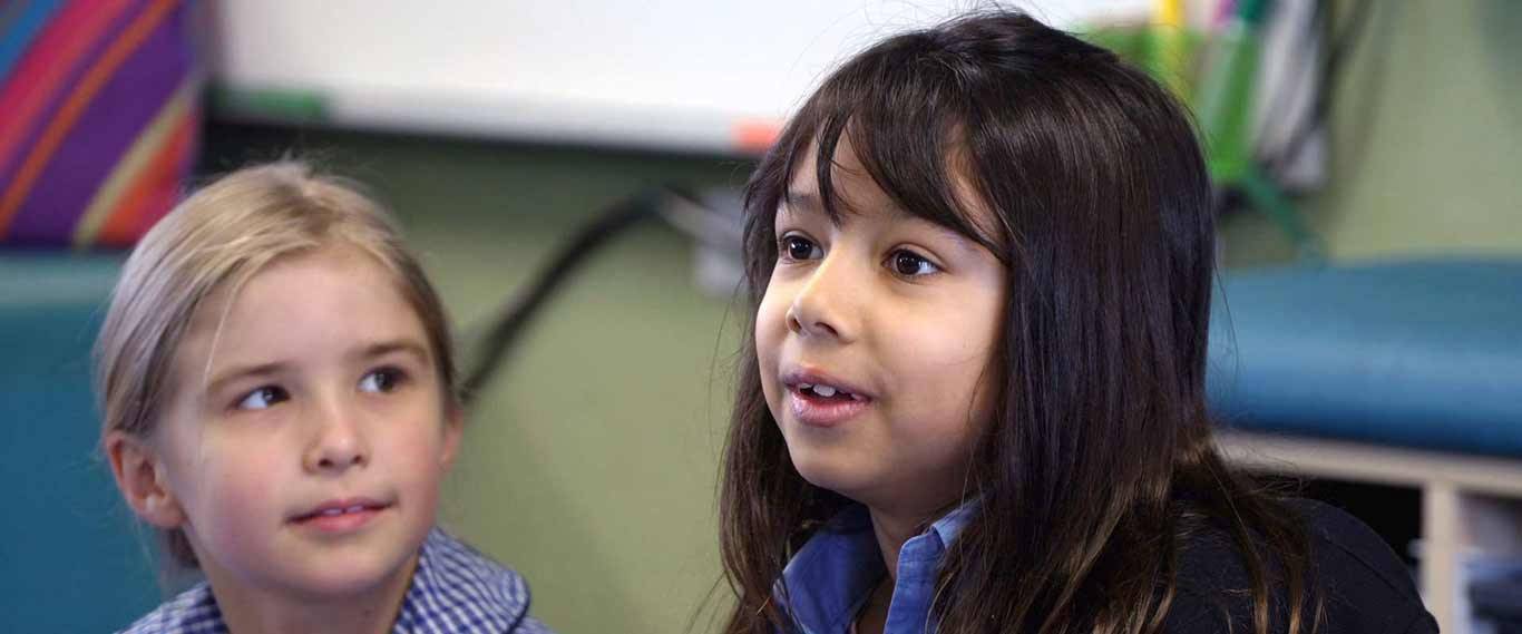girl giving opinion